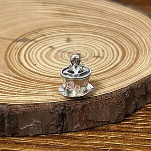 Pandora Alice in Wonderland Teacup Mad Tea Party Charm Bracelet Charm